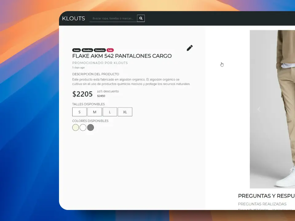 Centralized Web for Clothing Stores picture
